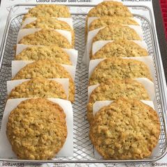 A picture of Coconut Sunflower Seed Cookies.