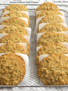 A picture of Coconut Sunflower Seed Cookies.