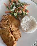 Filet de Tilapia Al air fryer, estilo fitness, divino😍