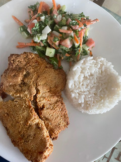 Una foto de Filet de Tilapia Al air fryer, estilo fitness, divino😍