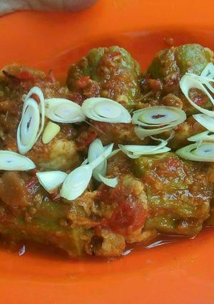 Foto resep Pare pedas isi ikan