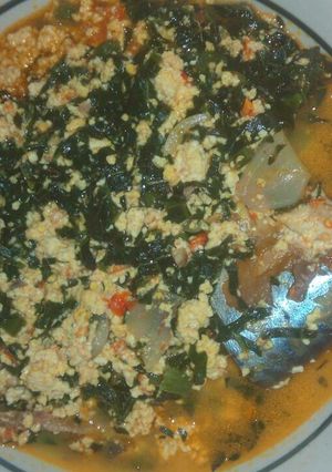 A picture of Egusi Soup.