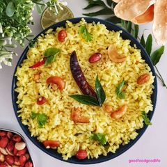 A picture of Lemon Rice.