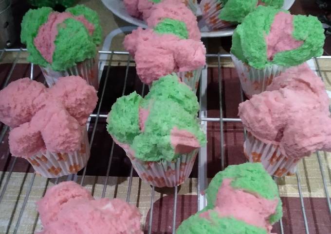 Bagaimana Menyiapkan 081. Bolu Kukus Mekar (all in one), Lezat