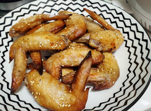 氣炸烤雞翅 的食譜成品照片