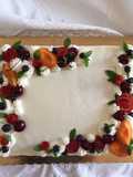 Torta di compleanno estiva