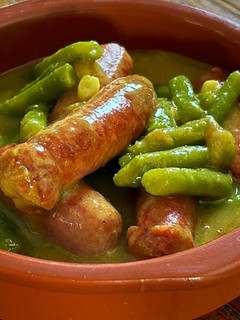 Una foto de Salchichas al curry