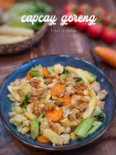 Foto resep Capcay Goreng ala Tiger Kitchen (komplit, seger dan gurih)