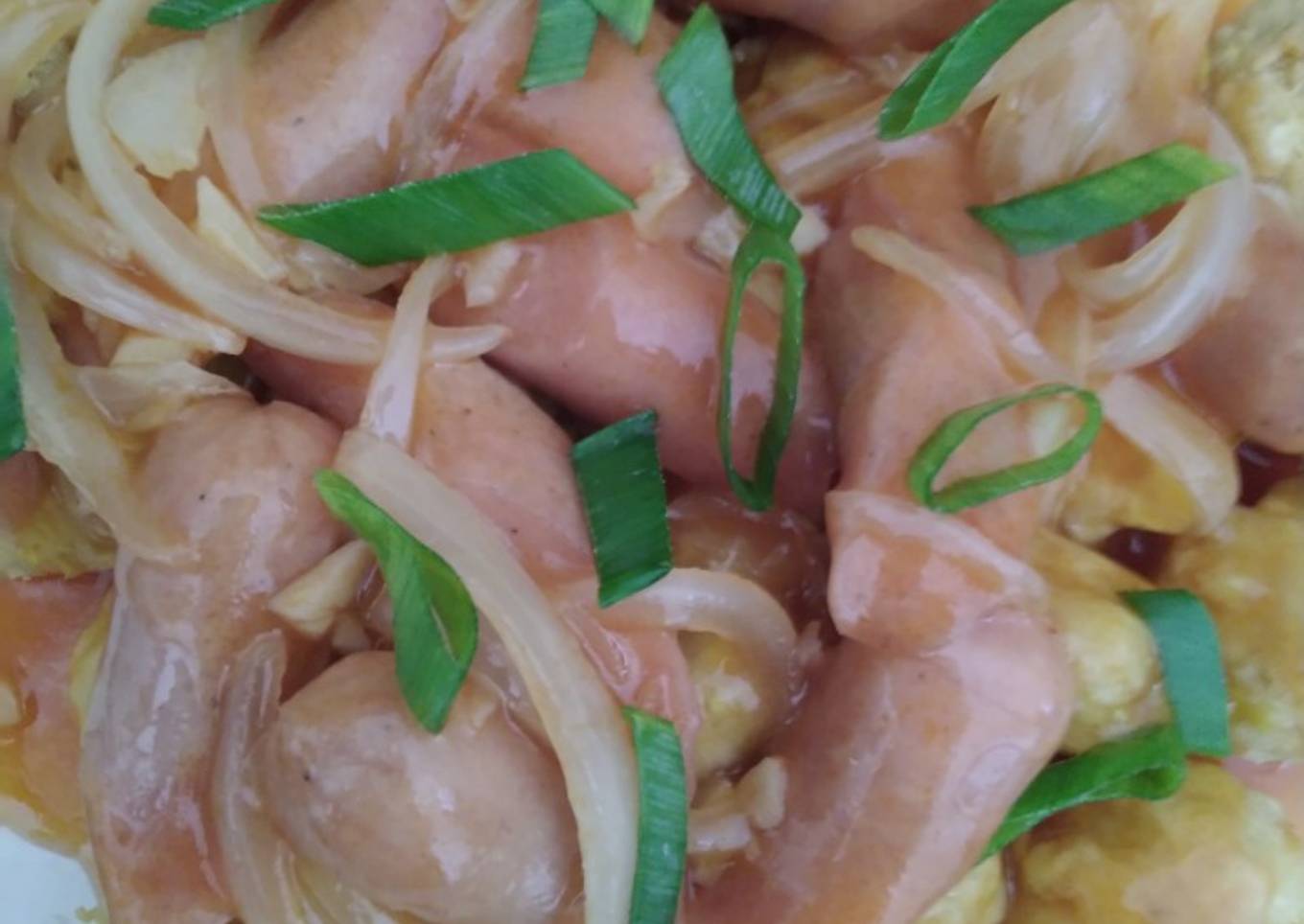 Tahu Sosis Asam Manis