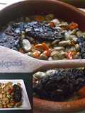 Habas con morcilla