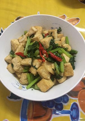 Foto resep Cah caisim tahu