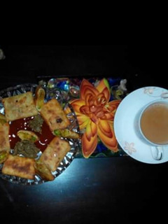 A picture of P³ Pockets : Potato Peas Paneer Pocket.