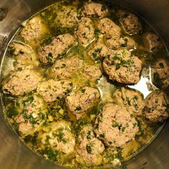 A picture of Moroccan Meatballs.