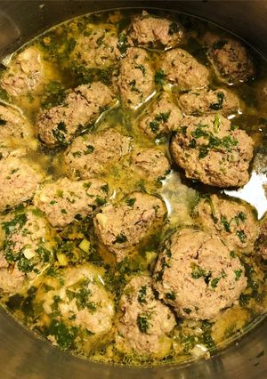 A picture of Moroccan Meatballs.