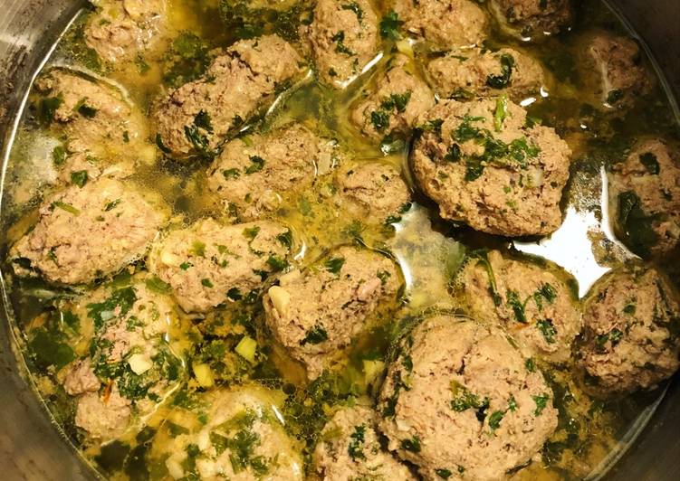Steps to Prepare Delicious Moroccan Meatballs