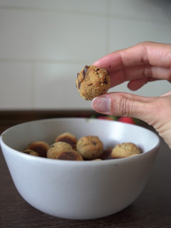 Una foto de Bolitas de galleta 3 ingredientes