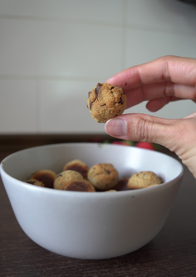 Una foto de Bolitas de galleta 3 ingredientes