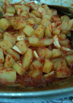 Foto resep Kentang Balado (Tanpa Minyak, Tanpa MSG)