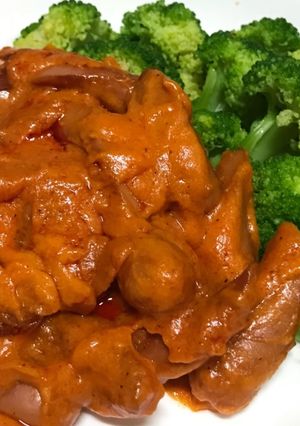 Foto resep Niiyama simple sausage arranged
