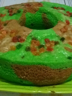 Foto resep Bolu mocca pandan kukus lembuttt