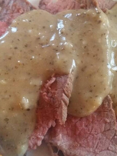 A picture of Herbes De Provence Roast Beef & Gravy.