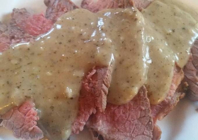 Steps to Make Award-winning Herbes De Provence Roast Beef &amp; Gravy