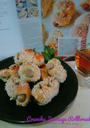 Foto resep Crunchy Sausage Rollbread (Roti Sosis Renyah)