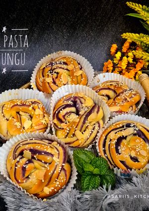 Foto resep Roti Pasta Ubi Ungu