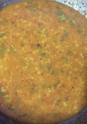 A picture of Without oil & ghee dal fry.