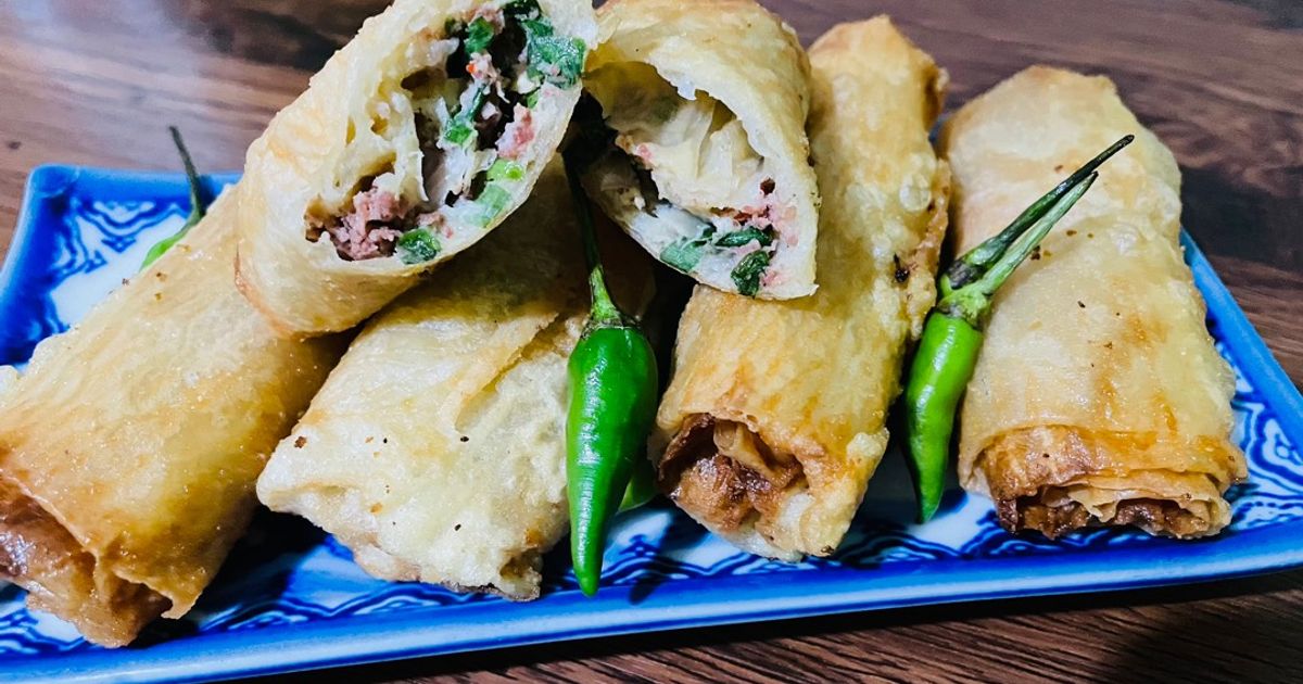 Lumpia kornet simple
