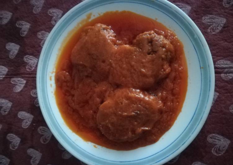 Salsa de tomate para cualquier tipo de carne