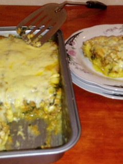 Una foto de Lasagna de papa