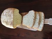 A picture of left over whole wheat flour