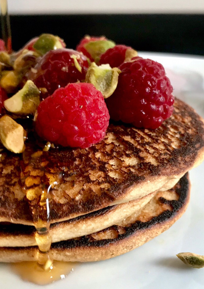 Una foto de Hot cakes integrales