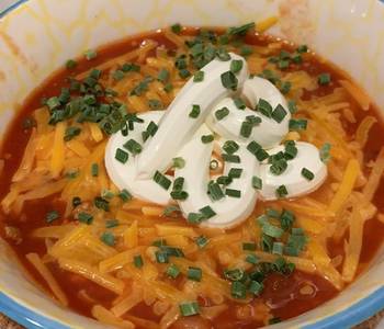 How To Serving Recipe The best crockpot chili Home Style