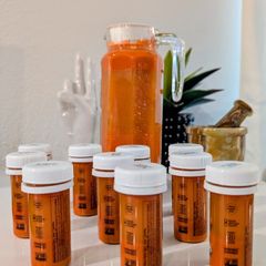 A picture of Nutrient Dense Jacked Carrot Juice.