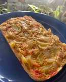 TORTILLA AL MICROONDAS - en 10 Minutos - Poco aceite e ingredientes