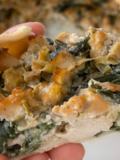 Foto de Quiche de Frango e Espinafres