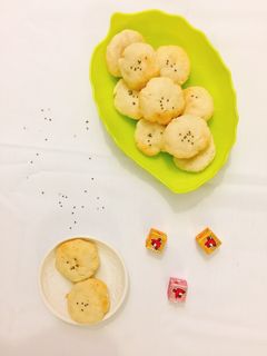 Hình của món Bánh khoai lang nhân phô mai cho bé.