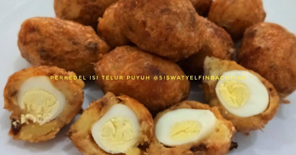  Resep  Perkedel  isi  telur  puyuh  oleh Siswaty Elfin Bachtiar 