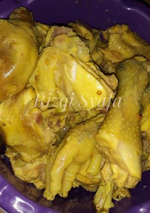 Foto resep Yampung Ungkep Bumbu Kuning