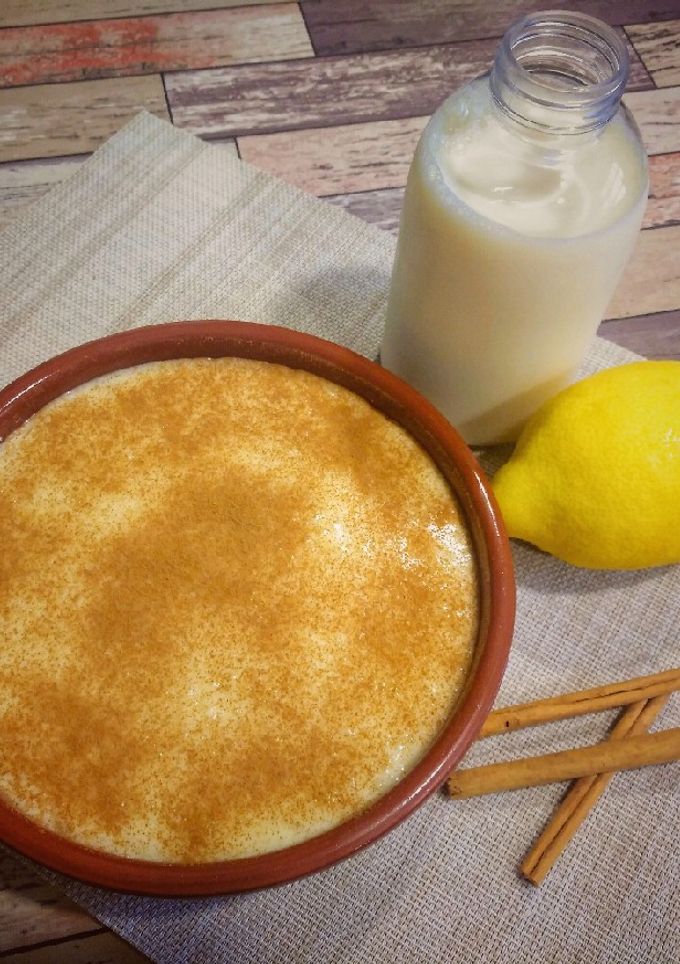 Una foto de Arroz con leche con Monsieur Cuisine