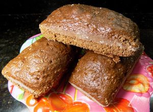 Una foto de Lingotes de chocolate con crocante