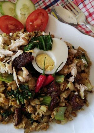 Foto resep Cauliflower fried rice ketogenic #debm #ketopad