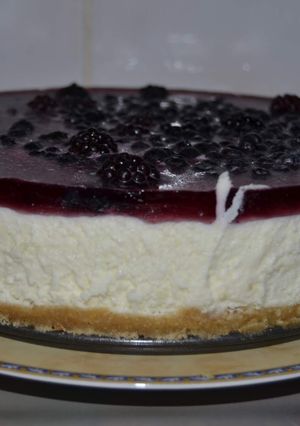 O poză a rețetei Cheesecake cu fructe de pădure!.