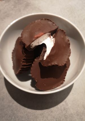 Une photo de Chocolat marshmallow cups