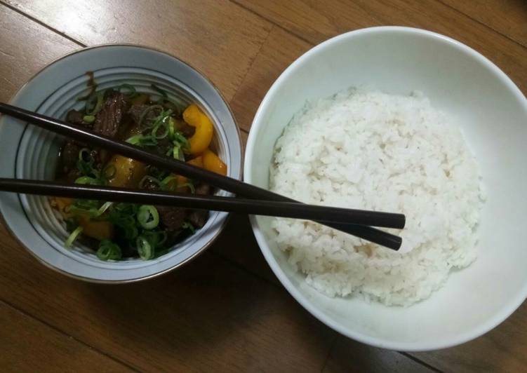 Rice Bowl Beef Teriyaki