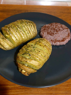 Una foto de Patatas estilo Hasselback 🥔