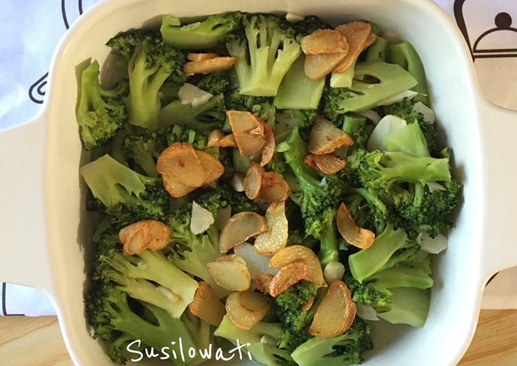 Ca Brokoli Bawang Putih