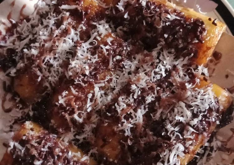 Resep Pisang choco chesse yang Bikin Ngiler